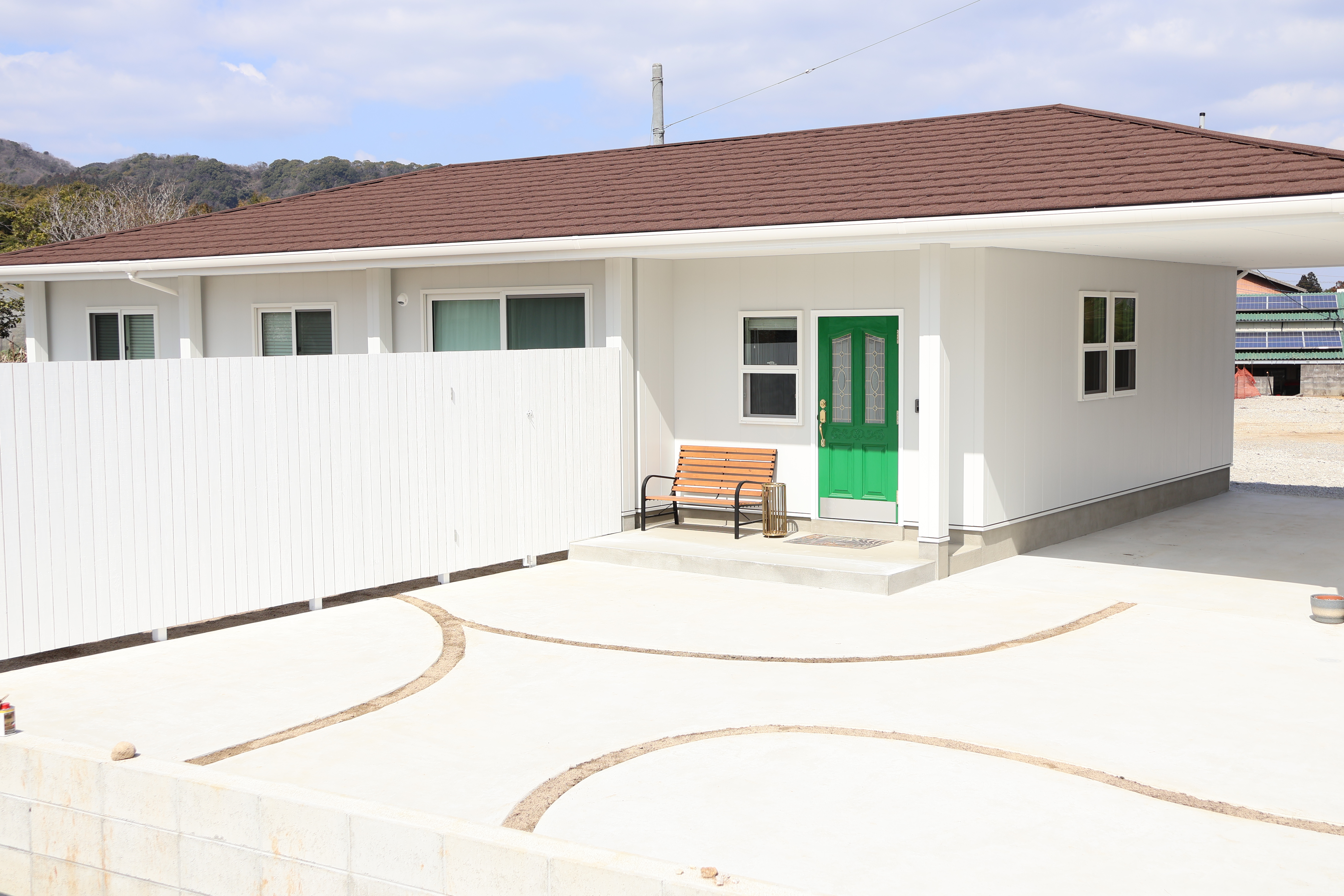 新築住宅の外観